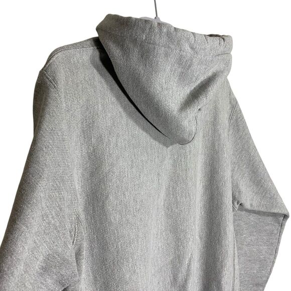 Vtg Champion Hoodie Mens M Gray Reverse Weave Embroidered Logo Spellout 90s Y2K - Picture 6 of 11